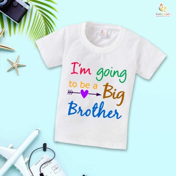 Rakshabandhan Special Combo White T-Shirts Sets for Brother and Sister Combo Pack of 2 - Image 2