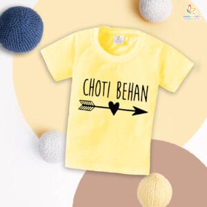 Babywish Rakshabandhan T-Shirt Brother Sister Matching dress Rakshabandhan gift for Rakhi Tee