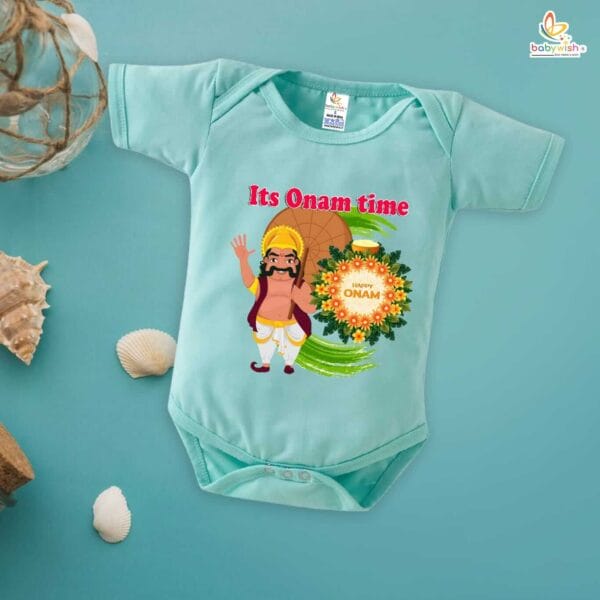 Babywish Onam Romper Brother Sister Matching dress for ONAM - Image 5