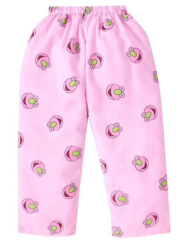 Kids Pink Sleepsuit for Boys and Girls Topwear and Pajamas Set - Image 5
