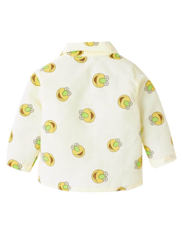 Kids Lemon Sleepsuit for Boys and Girls Topwear and Pajamas Set - Image 3