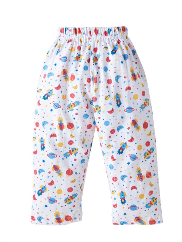 Kids Cotton Long Sleeves Sleepsuit | Theme Space | Babywish - Image 4