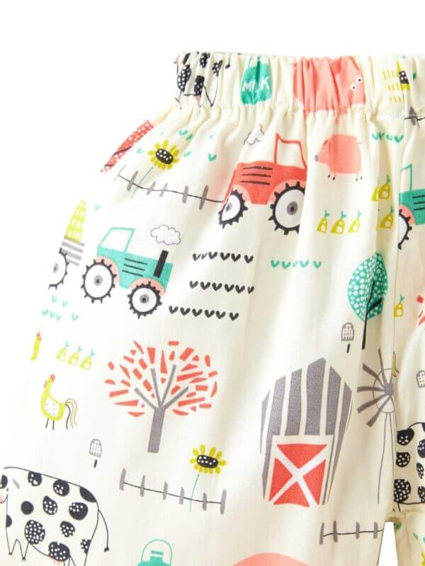 Kids Sleepsuit for Baby Boy’s and Girl’s Topwear and Pajamas Set Long Sleeve Sleepwear Baby Clothing Sets - Yellow Tree Print - Image 6