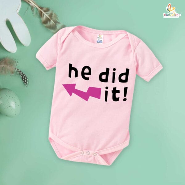 Babywish Rakshabandhan Romper Brother Sister Matching dress Rakshabandhan gift for Rakhi - Image 4