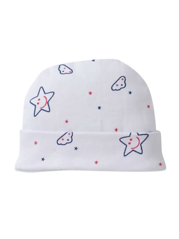 Baby caps for Newborn Fancy knitted Beanies Kids White Ear Bear Hat for Infants 0 - 6 Months baby - Image 3