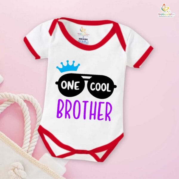 Babywish Rakshabandhan Romper Brother Sister Matching dress Rakshabandhan gift for Rakhi - Image 4