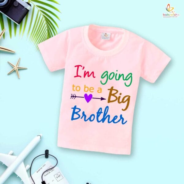 Babywish Rakshabandhan T-Shirt Brother Sister Matching dress Rakshabandhan gift for Rakhi Tee - Image 3