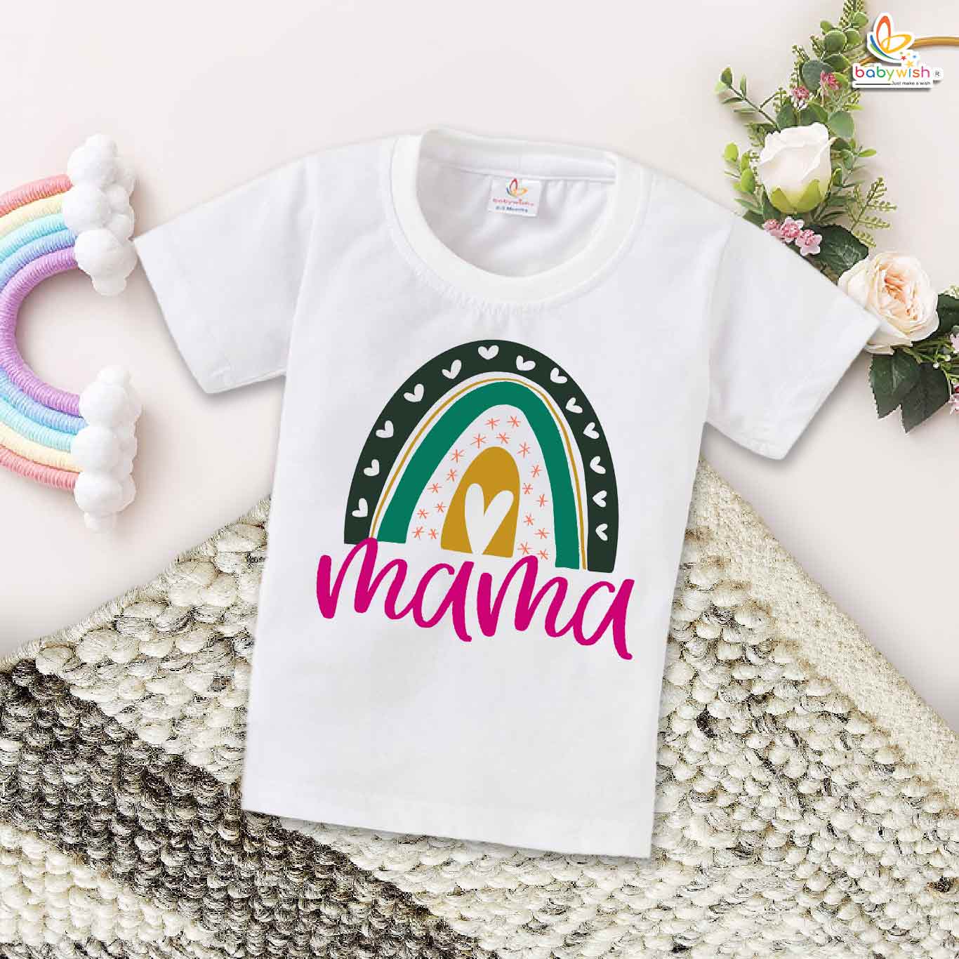 Mama Birthday T-Shirt – Cute Birthday Shirt for Mom | Matching Family Birthday Outfit for Party & Celebration by Babywish