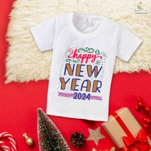 Babywish New Year T-shirt My First New Year T-shirt Happy New Year Crackers Rocket