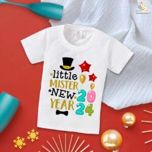 Babywish New Year T-shirt My First New Year T-shirt Little Mister New Year