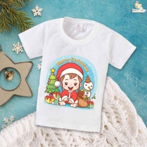 Babywish Christmas T-shirt My First Christmas T-shirt Merry Christmas Gift Print