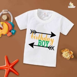 Birthday Boy T-Shirt – My First Birthday Airplane Shirt for Baby Boys | Cute 1st Birthday Outfit with Aero Theme for Party by Babywish