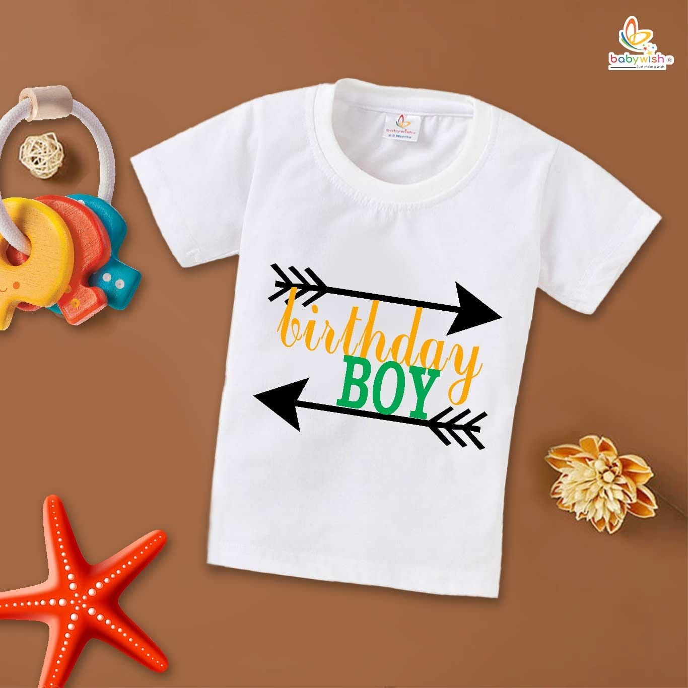 Babywish Birthday Boy T-shirt My First Birthday T-shirt Birthday Boy Aero