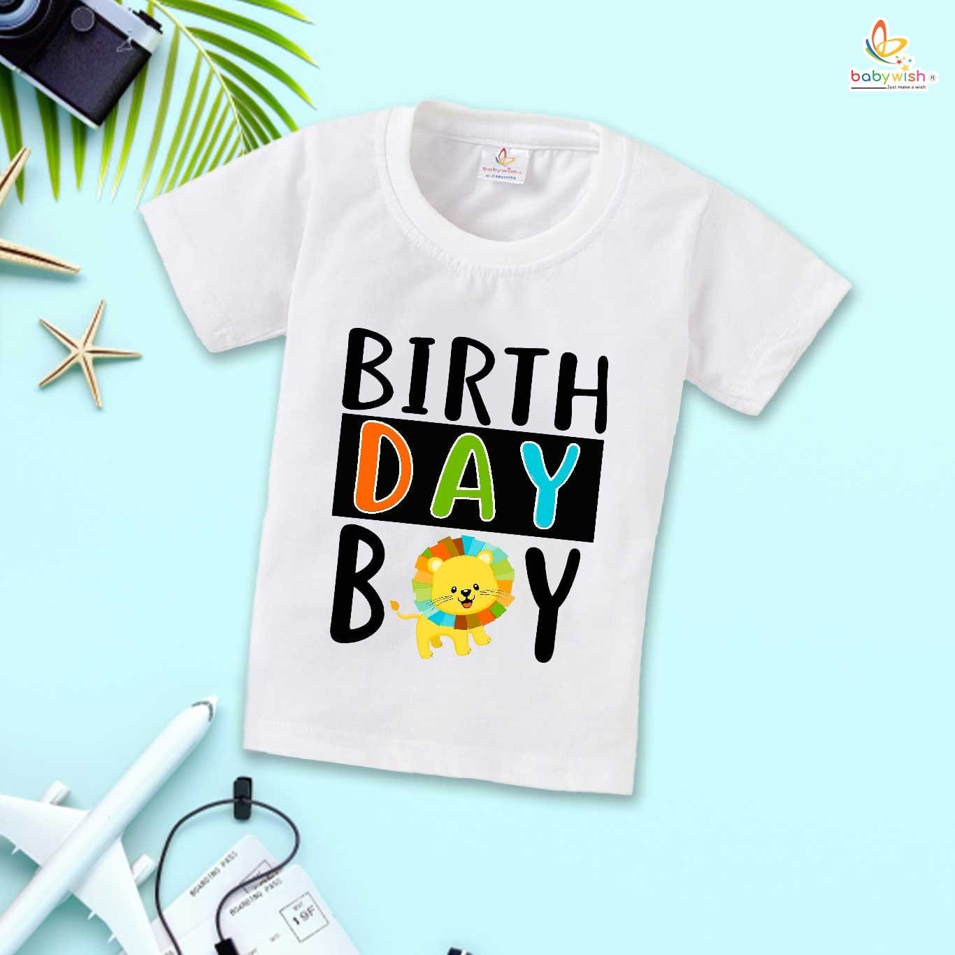 Babywish Birthday Boy T-shirt My First Birthday T-shirt Birthday of the Boy