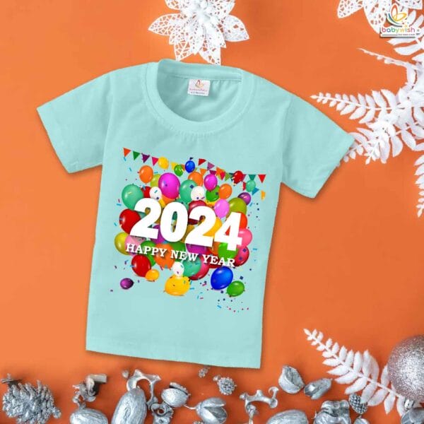 Babywish New Year T-shirt My First New Year T-shirt Decorated Happy New Year - Image 2