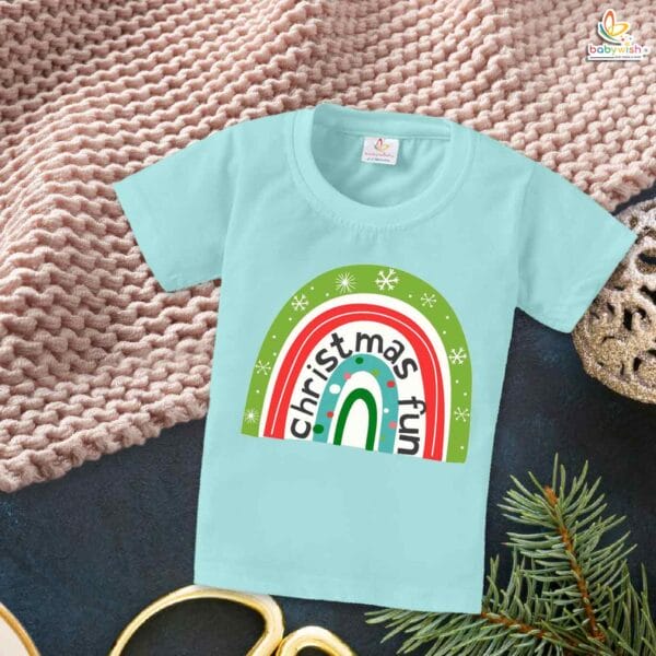 Babywish Christmas T-shirt My First Christmas T-shirt Christmas Star Theme celebrations - Image 2