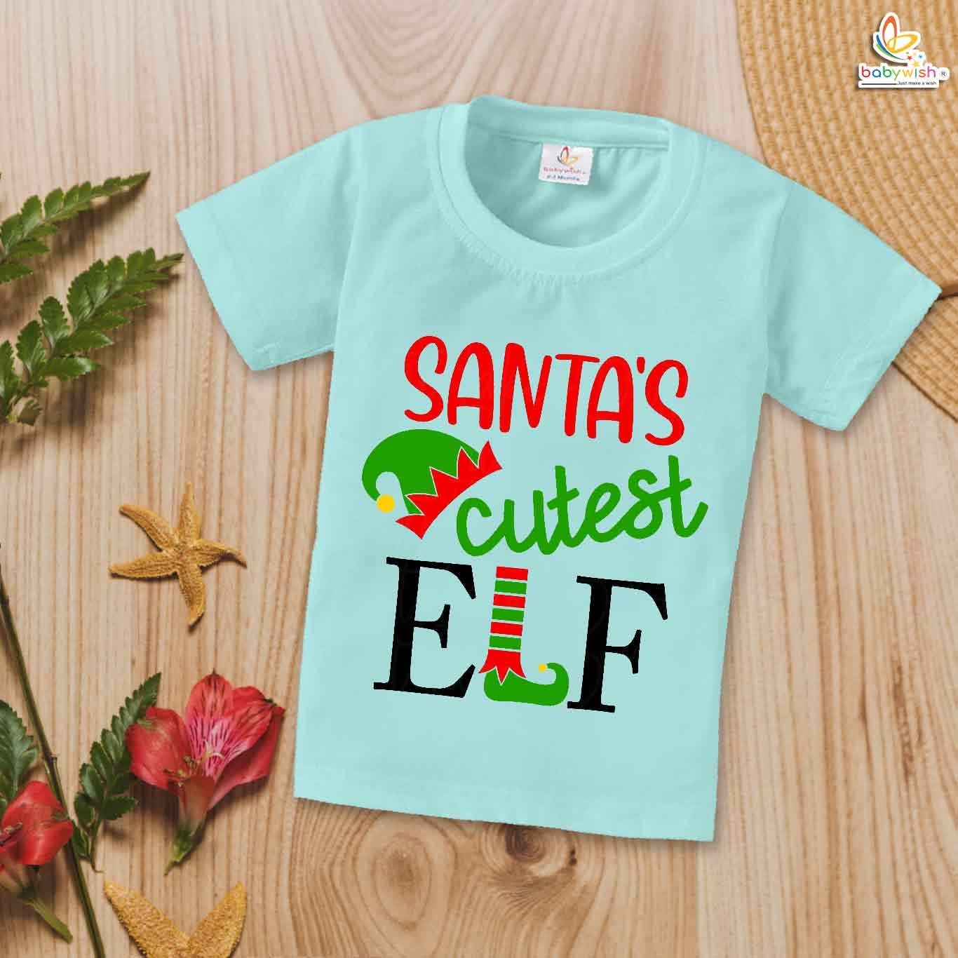 Babywish Christmas T shirt My First Christmas T shirt Santa s