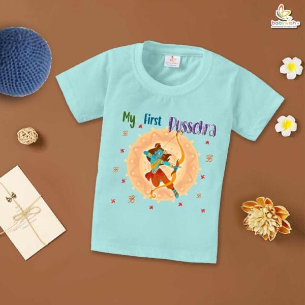 Babywish Baby Navratri T-shirt My First Dussehra My First Vijaydashmi - Image 2