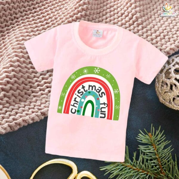 Babywish Christmas T-shirt My First Christmas T-shirt Christmas Star Theme celebrations - Image 3