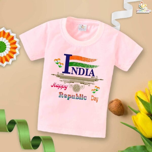 Babywish Republic Day T-shirt My First Republic Day T-shirt Happy Republic Day INDIA - Image 3