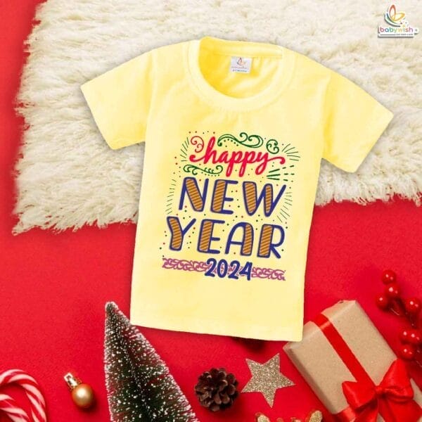 Babywish New Year T-shirt My First New Year T-shirt Happy New Year Crackers Rocket - Image 4