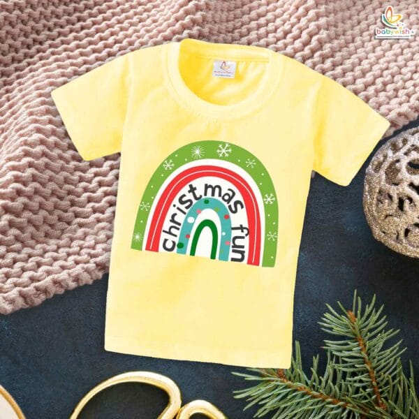 Babywish Christmas T-shirt My First Christmas T-shirt Christmas Star Theme celebrations - Image 4