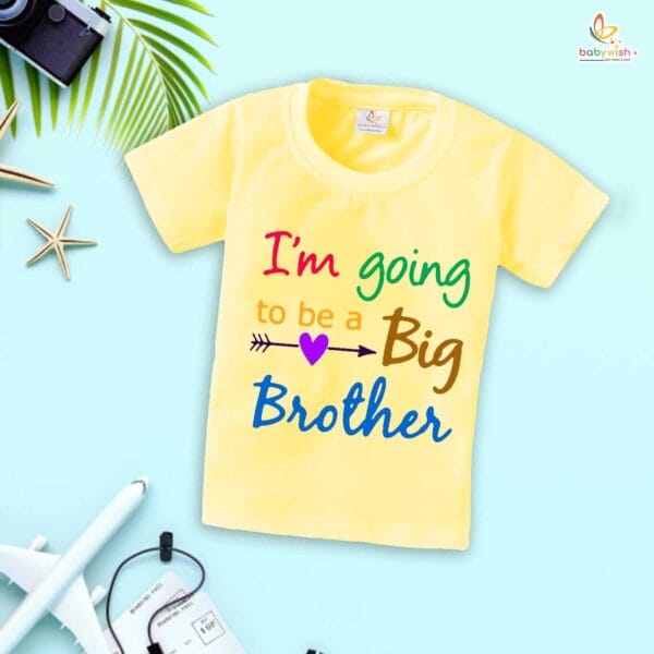 Babywish Rakshabandhan T-Shirt Brother Sister Matching dress Rakshabandhan gift for Rakhi Tee - Image 2