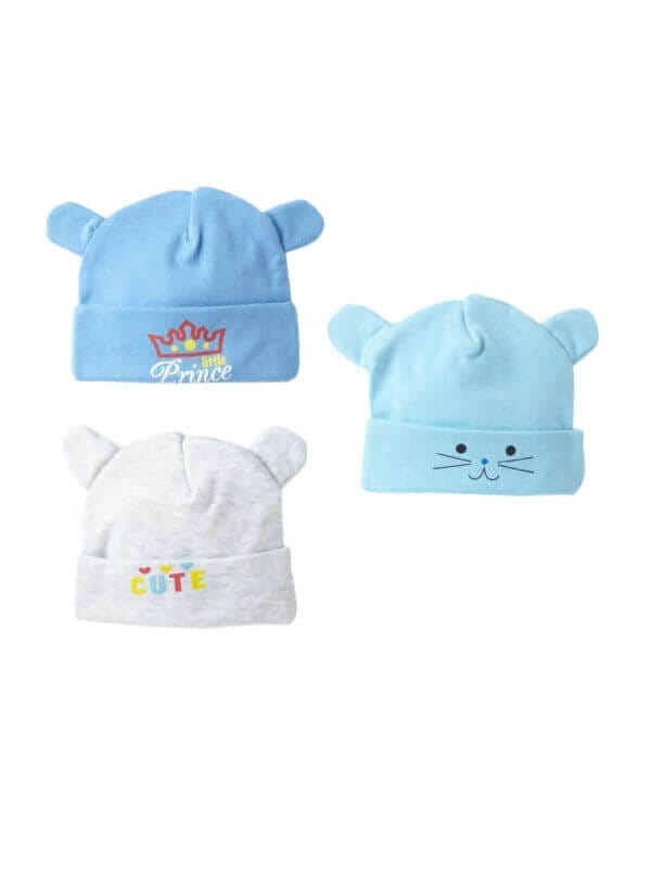 Baby caps for Newborn Fancy knitted Beanies Kids Hat for Infants 0 - 6 Months baby