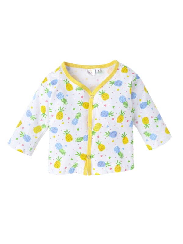 Top bottom baby Jhabla Set Full Sleeve Pure Cotton | Babywish - Image 2