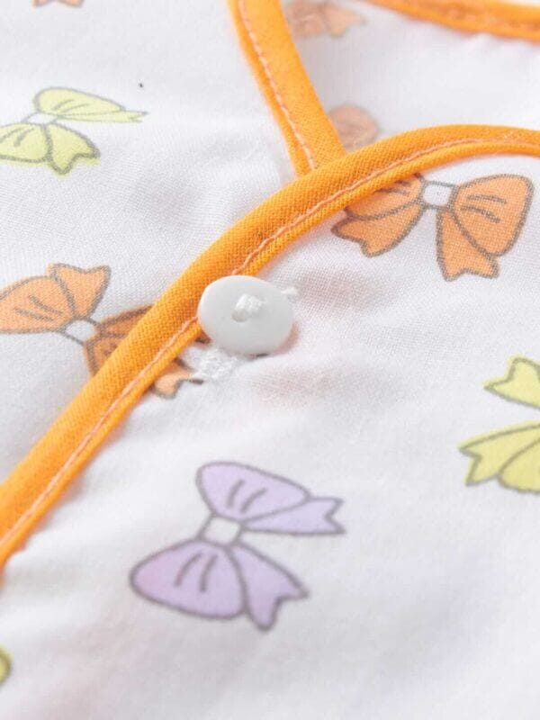 Babywish Baby Girl Cotton Frock Newborn Girl Knee Length Sleeveless Dress Printed - Image 7