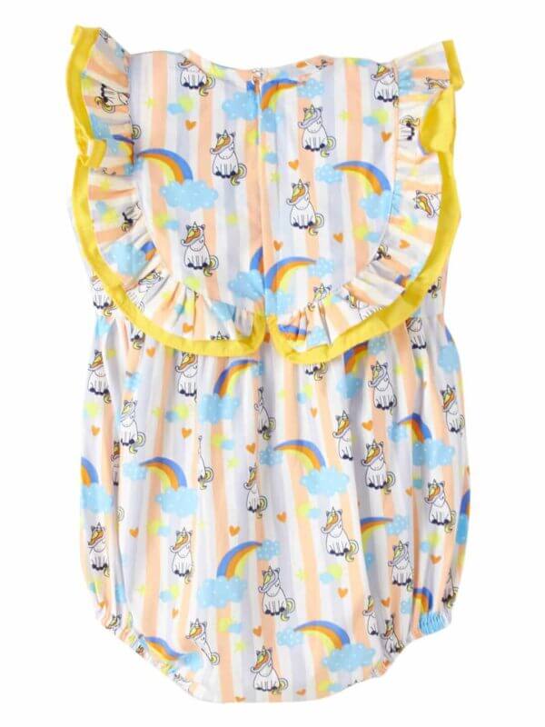 Baby Girls Romper Set Ruffle Sleeve Onesie Newborn Bodysuit Romper Jumpsuit Infant Clothes Dress - Image 3