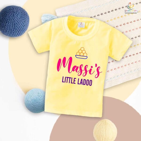 My Maasi T-shirt – Cute T-shirt for Babies & Toddlers | Perfect Gift for Maasi | Babywish - Image 4