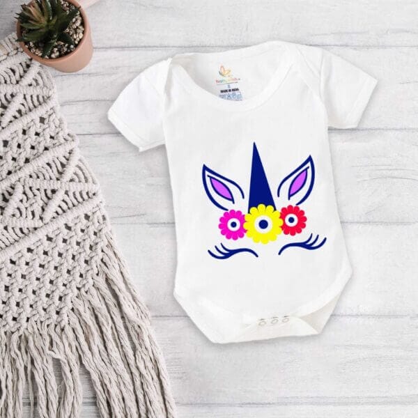 Baby Bodysuits Newborn Romper Set Cotton Unisex Half Sleeve Onesies - Image 2