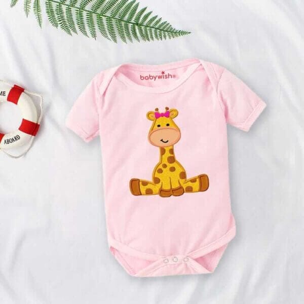 Baby Bodysuits Newborn Romper Set Cotton Unisex Half Sleeve Onesies - Image 2