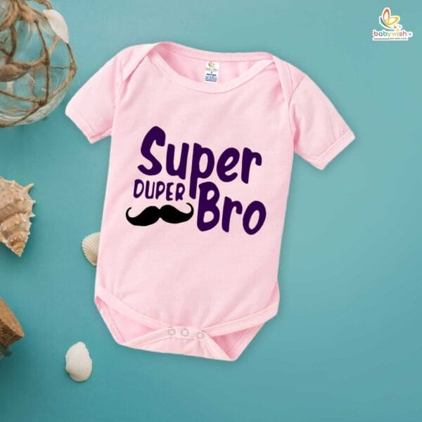 Babywish Rakshabandhan Romper Brother Sister Matching dress Rakshabandhan gift for Rakhi - Image 4