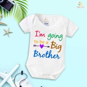 Babywish Rakshabandhan Romper Brother Sister Matching dress Rakshabandhan gift for Rakhi