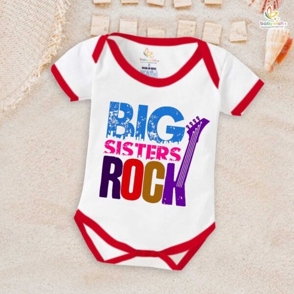 Babywish Rakshabandhan Romper Brother Sister Matching dress Rakshabandhan gift for Rakhi - Image 2
