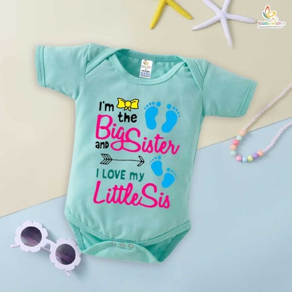 Babywish Rakshabandhan Romper Brother Sister Matching dress Rakshabandhan gift for Rakhi - Image 5