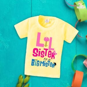 Babywish Rakshabandhan T-Shirt Brother Sister Matching dress Rakshabandhan gift for Rakhi Tee