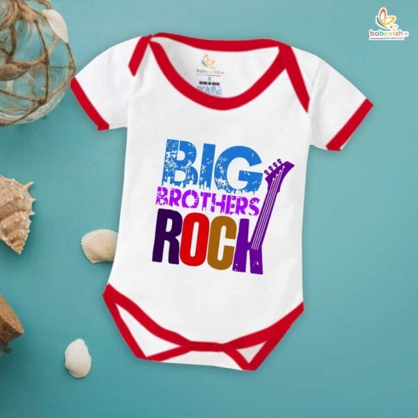 Babywish Rakshabandhan Romper Brother Sister Matching dress Rakshabandhan gift for Rakhi - Image 2