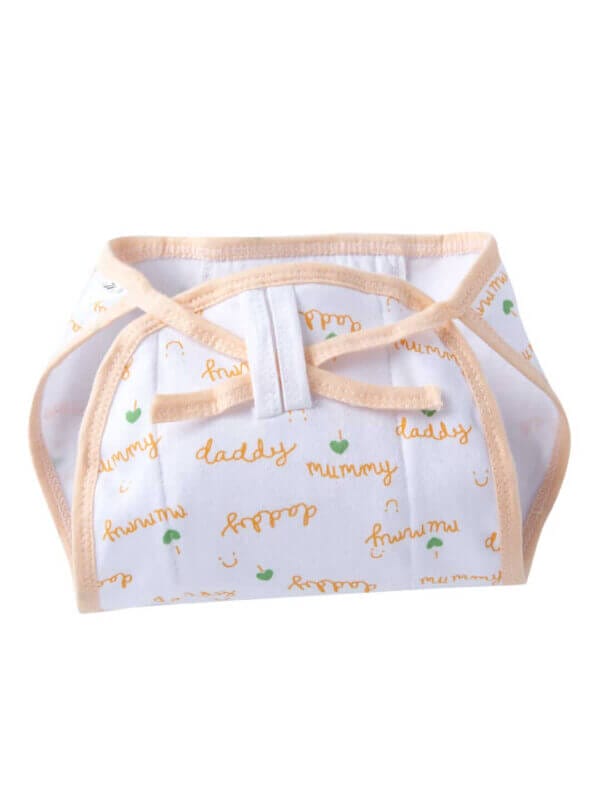 Baby Cloth Diapers Triple Layer Cotton Cloth Love Mom Dad Printed Nappies Washable Reusable Langot - Image 10