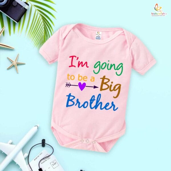 Babywish Rakshabandhan Romper Brother Sister Matching dress Rakshabandhan gift for Rakhi - Image 4