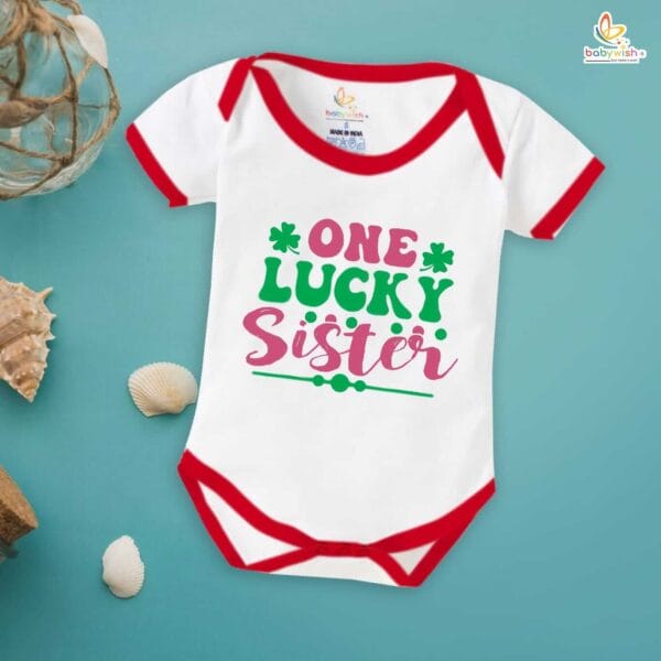 Babywish Rakshabandhan Romper Brother Sister Matching dress Rakshabandhan gift for Rakhi - Image 2