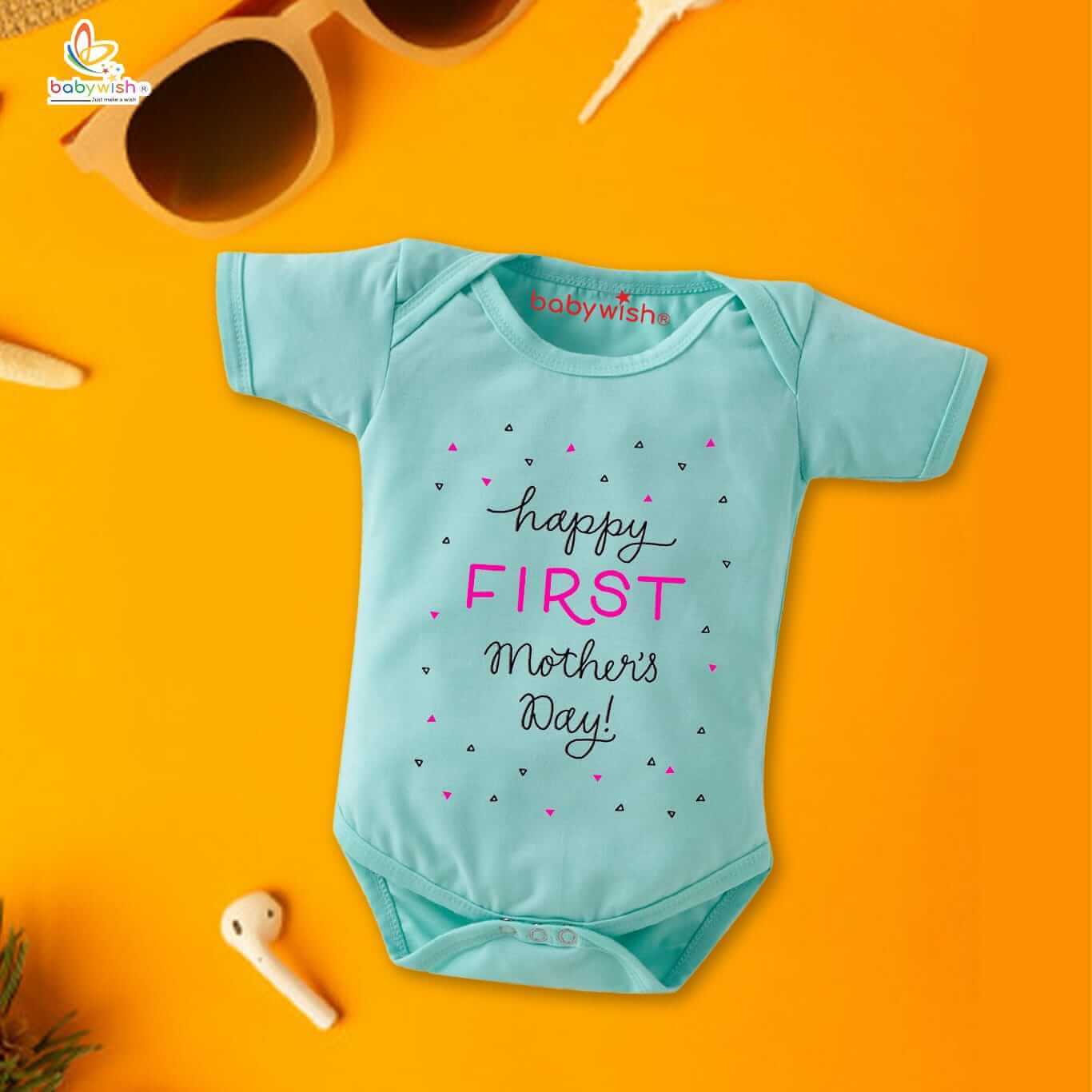 Mother’s Day Special Baby Romper Outfit for Newborns – Half Sleeve Unisex Onesies, Soft, Comfortable & Adorable Baby Clothes, Perfect Gift for Newborn Baby