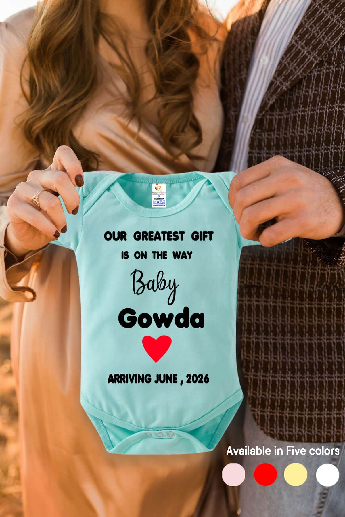 Newborn Pregnancy Announcement Romper | Adorable Baby Reveal Outfit | 0–3 Months | Babywish