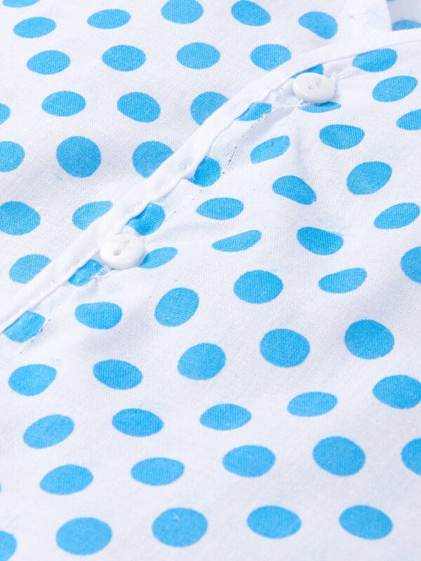 Polka Dot Sleeveless Front-Open Cotton Baby Vests Babywish