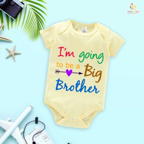 Babywish Rakshabandhan Romper Brother Sister Matching dress Rakshabandhan gift for Rakhi - Image 3