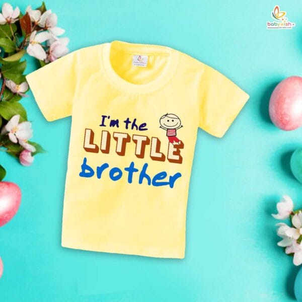 Babywish Rakshabandhan T-Shirt Brother Sister Matching dress Rakshabandhan gift for Rakhi Tee - Image 2