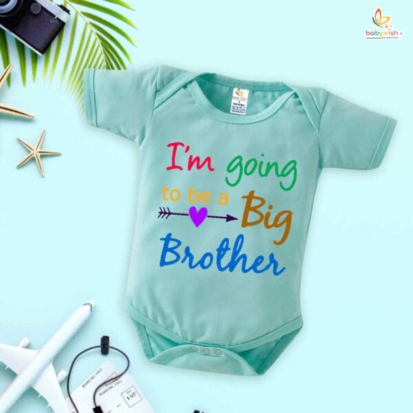 Babywish Rakshabandhan Romper Brother Sister Matching dress Rakshabandhan gift for Rakhi - Image 5