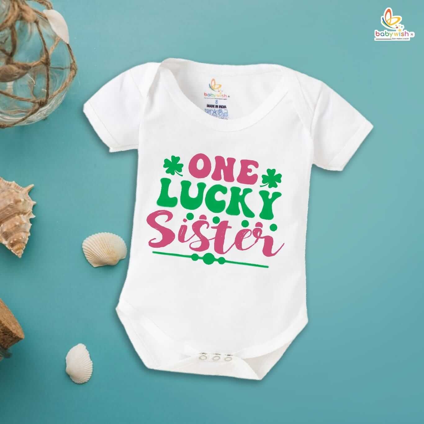 Babywish Rakshabandhan Romper Brother Sister Matching dress Rakshabandhan gift for Rakhi